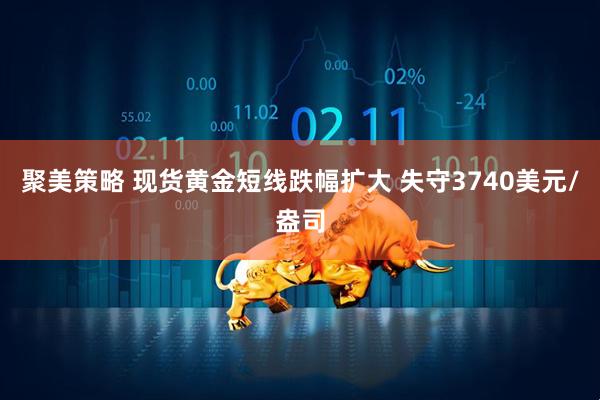 聚美策略 现货黄金短线跌幅扩大 失守3740美元/盎司